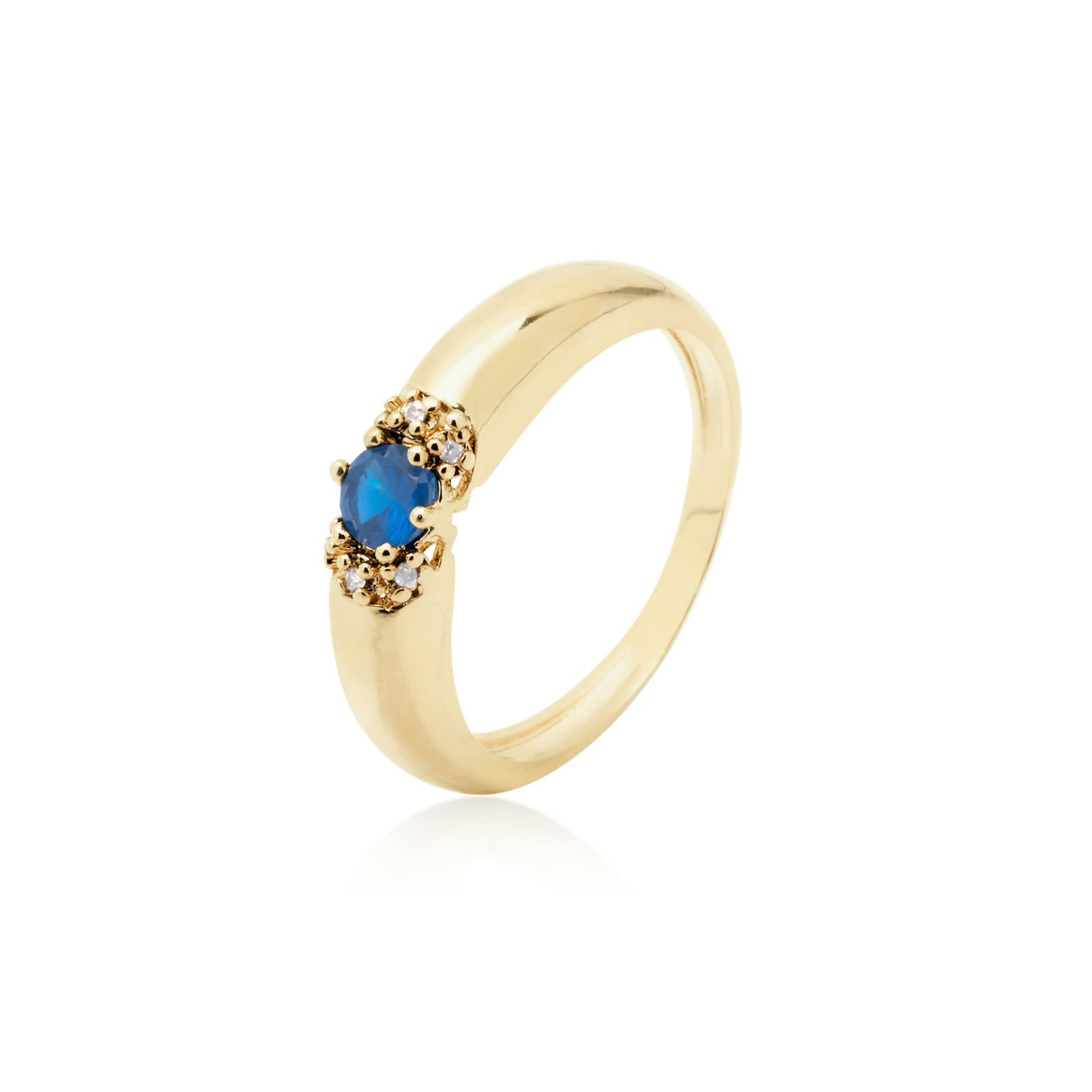 Anel_Ouro_18k_Formatura_com_Safira_e_3_pontos_de_Diamantes_AF0082